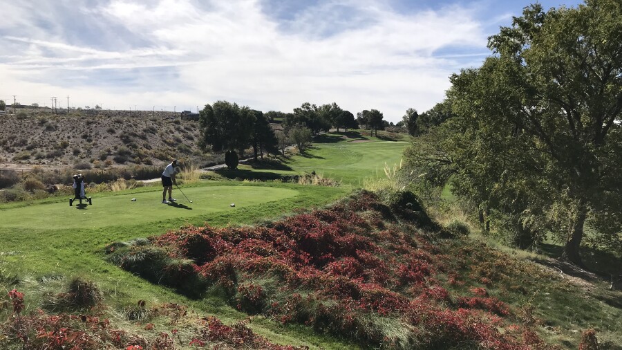 University of New Mexico Championship Course - 9th tee 