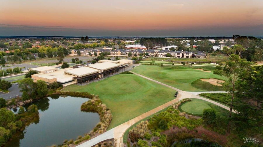 Ballarat GC: aerial