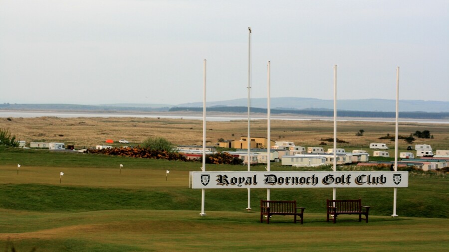 Royal Dornoch GC in Scotland
