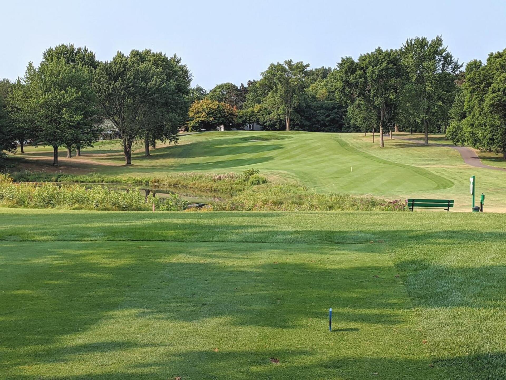 The short par 4 seventh (Photo submitted by GolferJake78 on 08/03/2021)