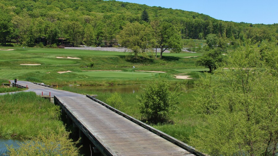 Omni Bedford Springs Resort golf course - hole 14
