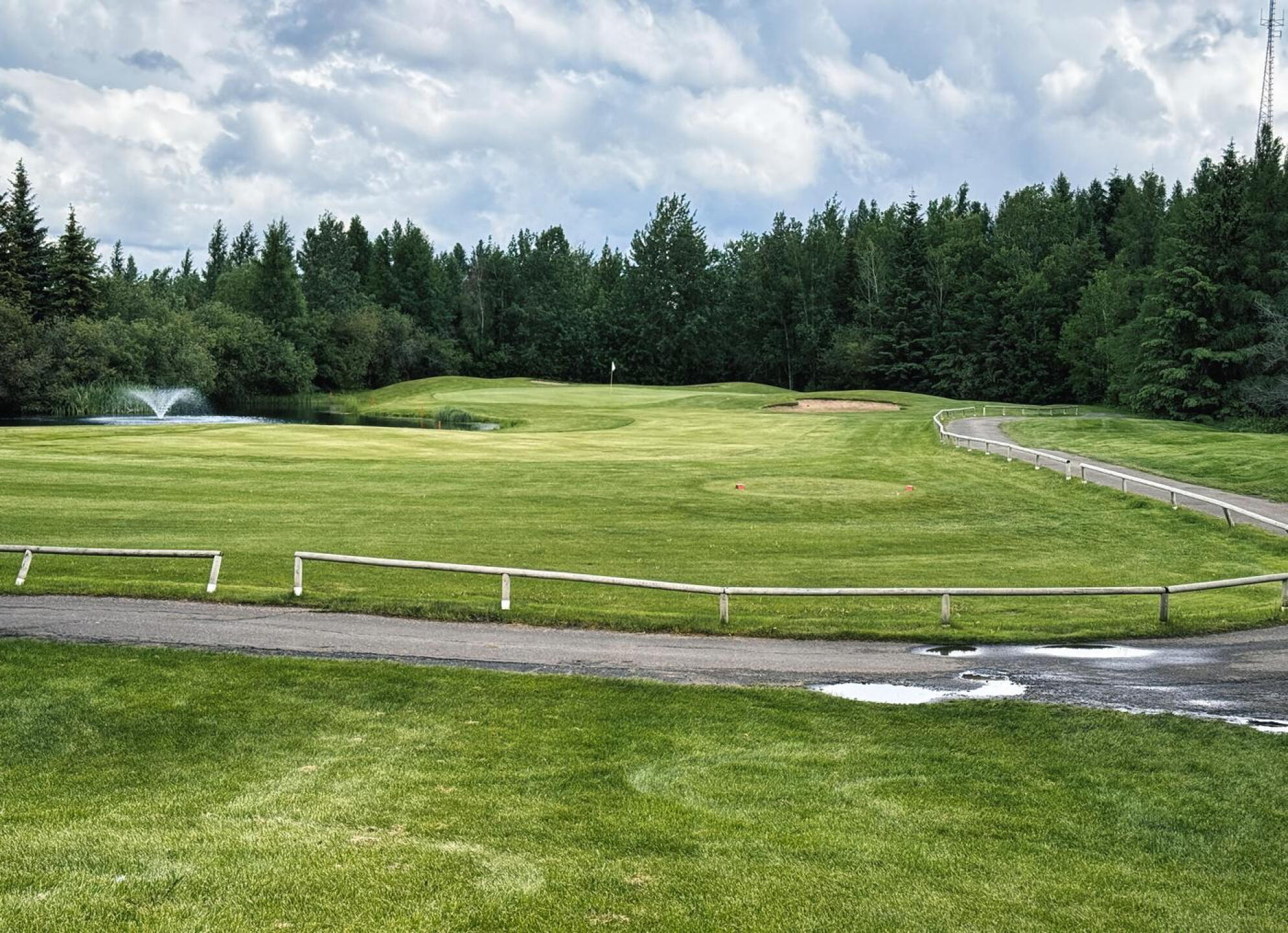 Lewis Estates GC, Hole 4, Par 3, 131 yds (Photo submitted by DYakimec on 08/08/2026)