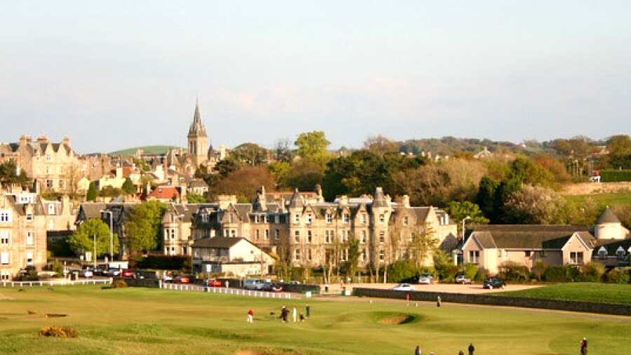 The Old Course in St. Andrews - Road Hole
