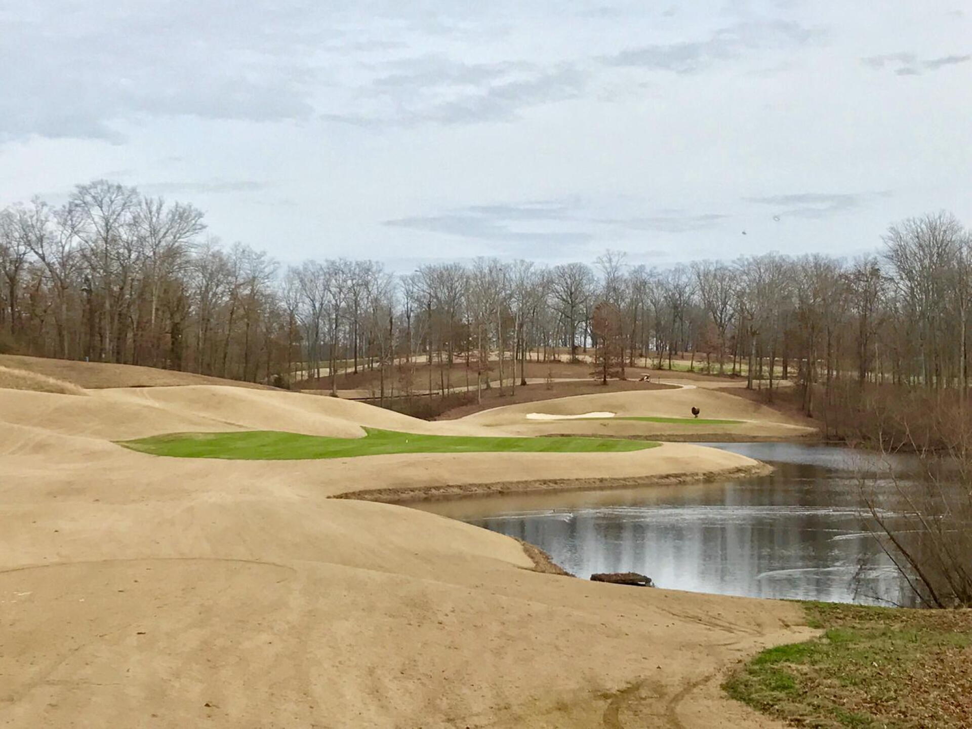Par-4 14th. One of the finest holes on the entire Trail. (Photo submitted by BrandonWebb on 01/15/2017)