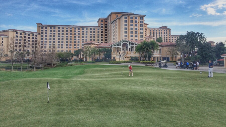 Shingle Creek Golf Club - putting green