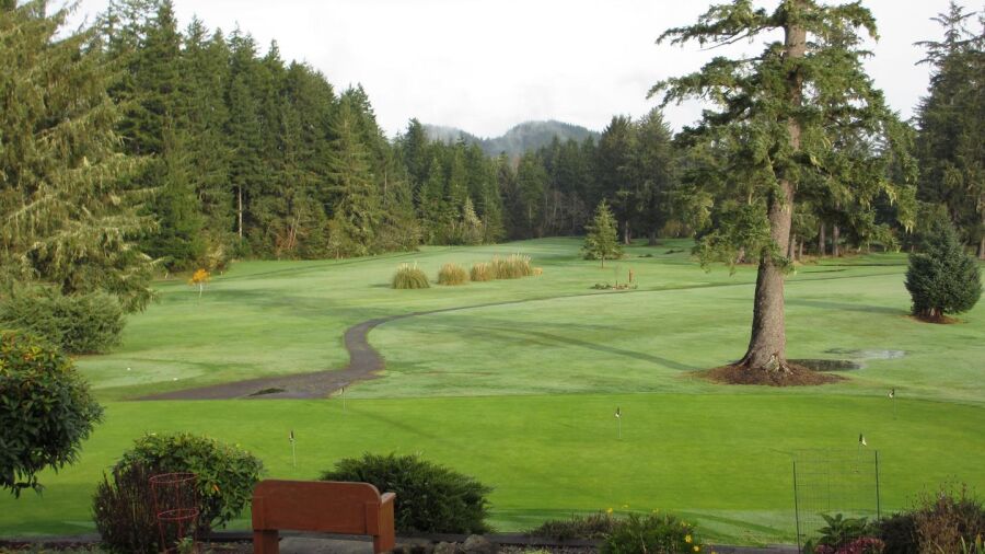 Forest Hills CC: Practice area