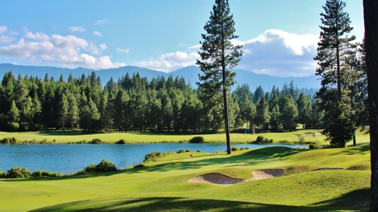 Suncadia Resort - Prospector golf course - hole 18