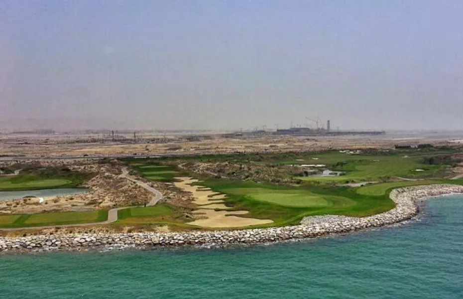 Almouj Golf at The Wave: Aerial view