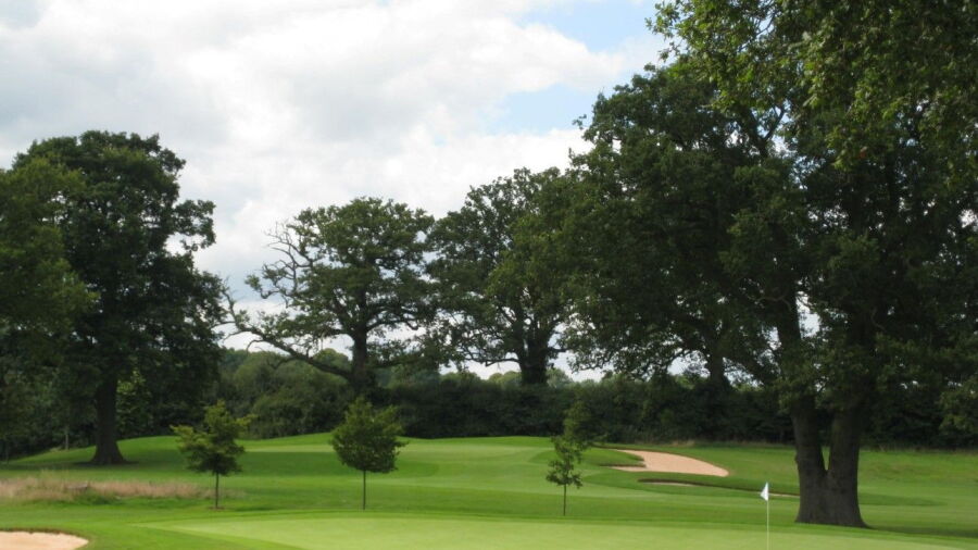 12th green at The Astbury