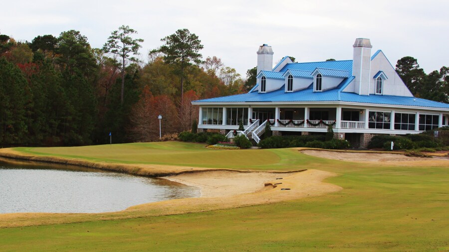 True Blue Plantation golf course - hole 18