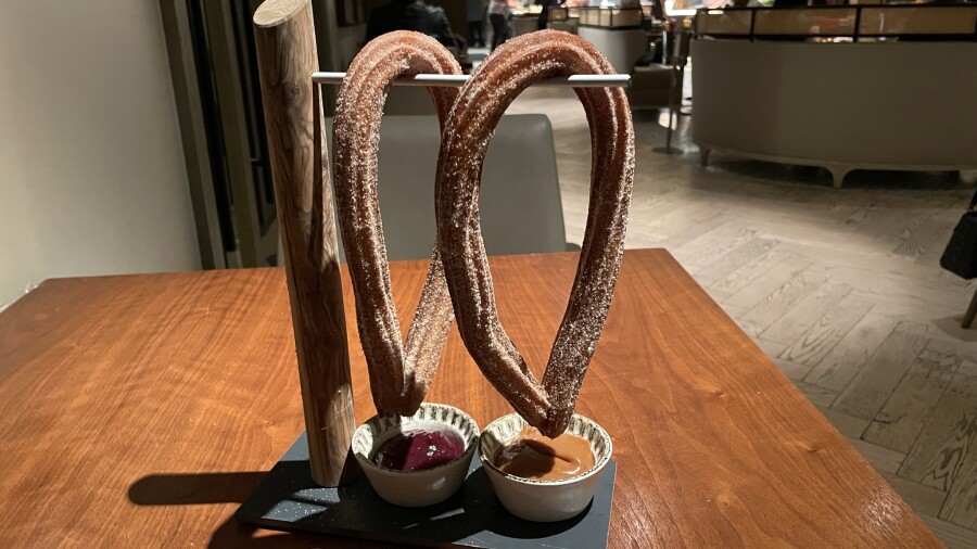 Park Hyatt Aviara Resort - dessert at Ponto Lago 