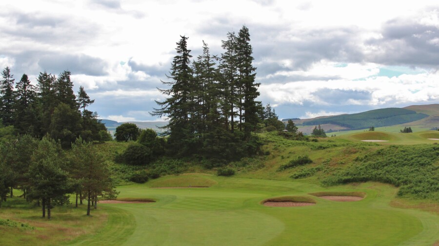 Gleneagles - Queen's golf course - hole 12
