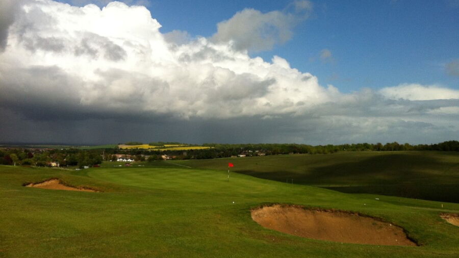 Royston GC: 3rd green