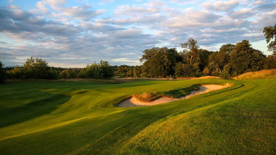 12th green at The Grove