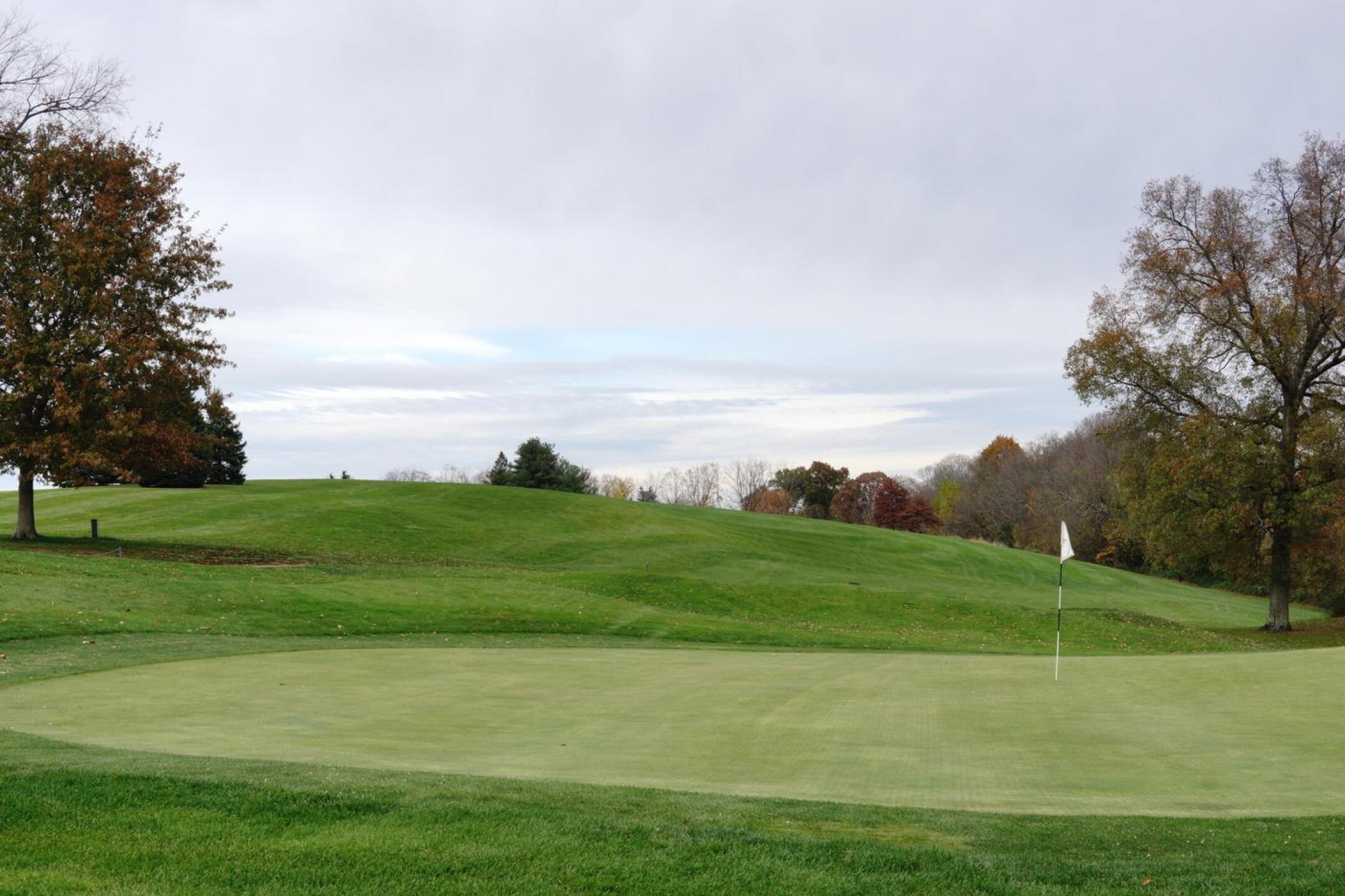 The second hole features a huge humpbacked fairway that makes for awkward stances on sidehill lies. (Photo submitted by AptlyLinked on 11/07/2023)