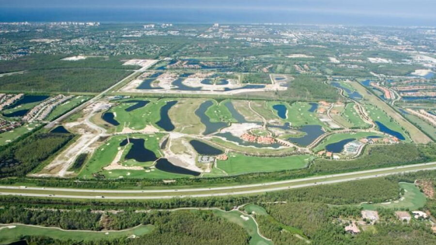 Talis Park GC: Aerial