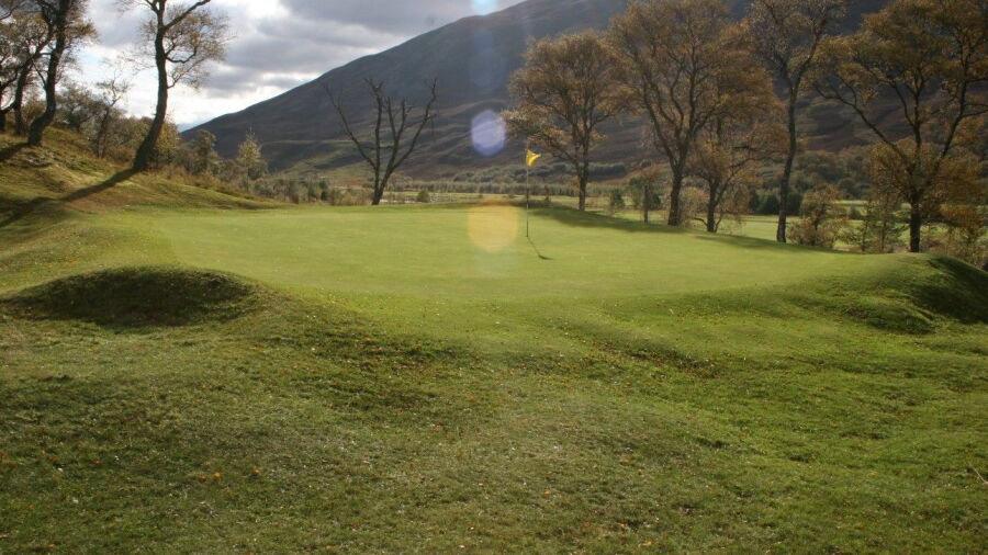 Braemar GC: 6th green