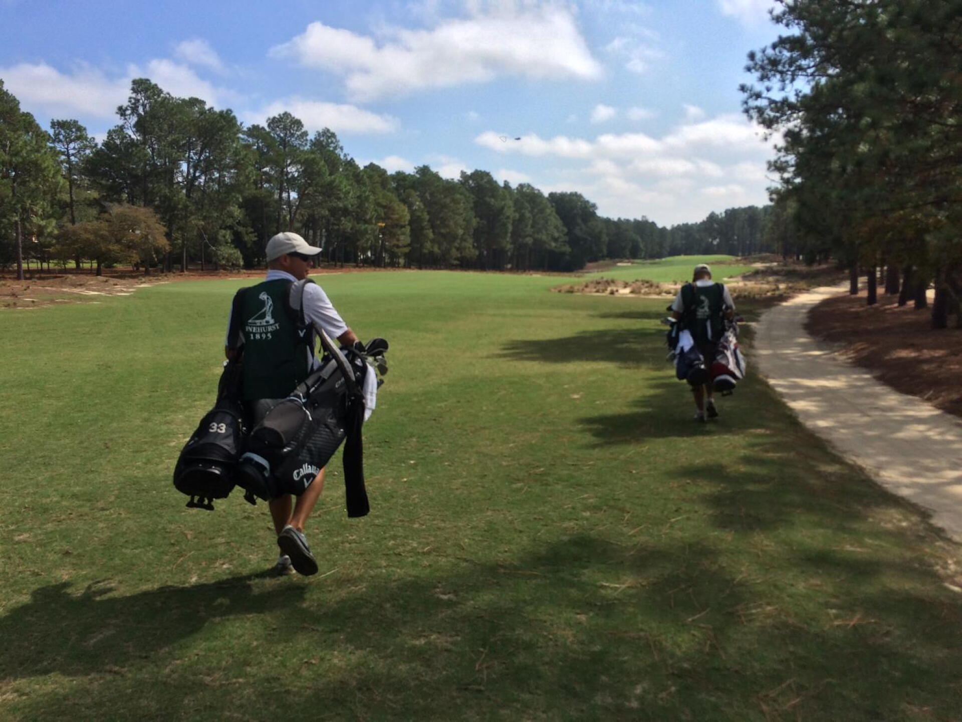 Take the caddies on No 2 (Photo submitted by MikeBaileyGolf on 10/16/2017)