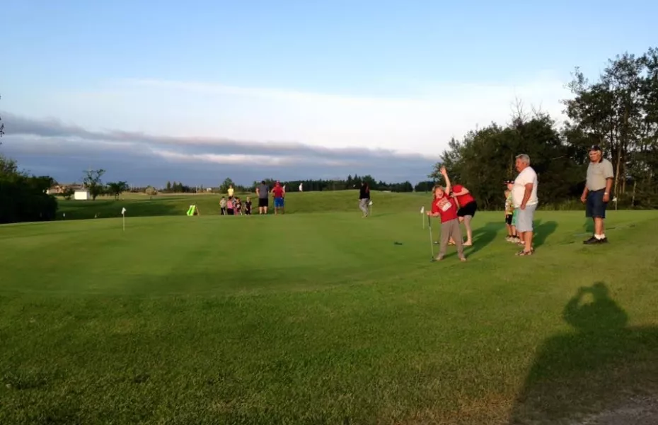 McNab Regional Park GC: Practice area