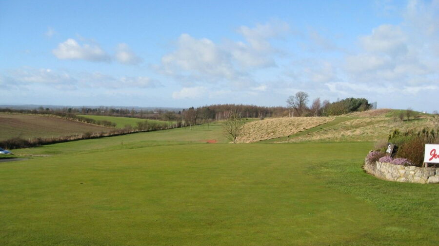The putting green at The Chase 