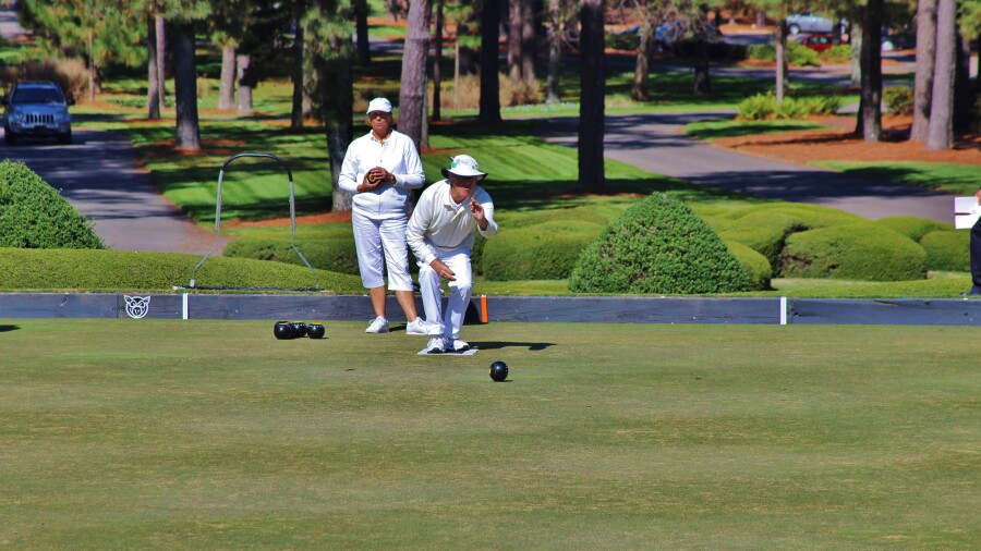 Pinehurst - lawn bowling