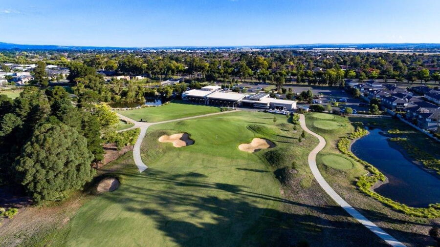 Ballarat GC: aerial