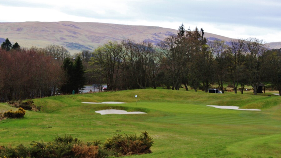 Gleneagles - PGA Centenary golf course - hole 17