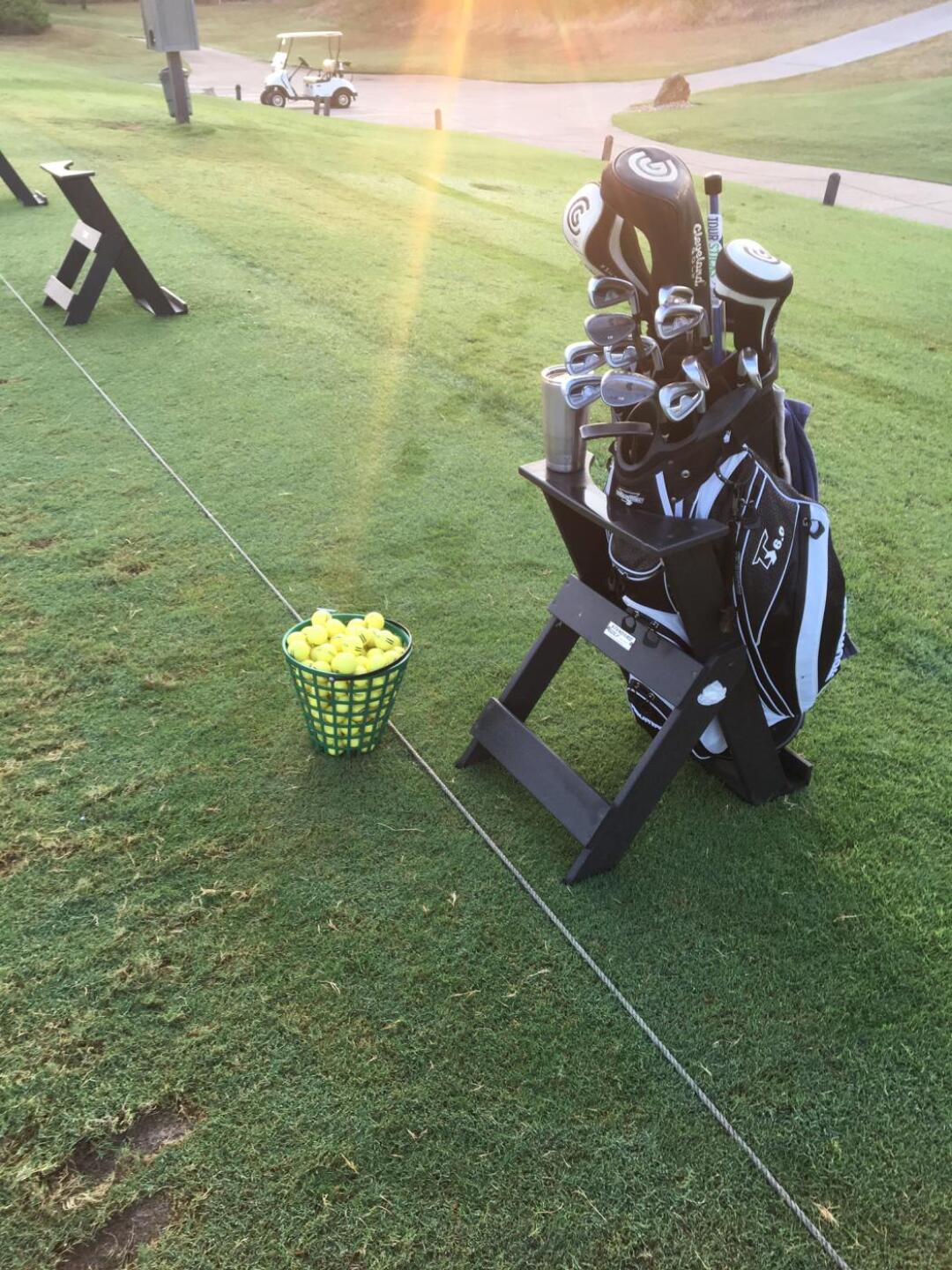 Morning on the Range before round (Photo submitted by p51Clarkie on 10/06/2019)