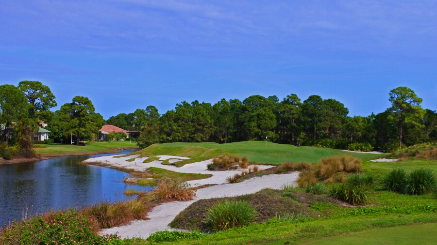 PGA Golf Club - Dye golf course - hole 6