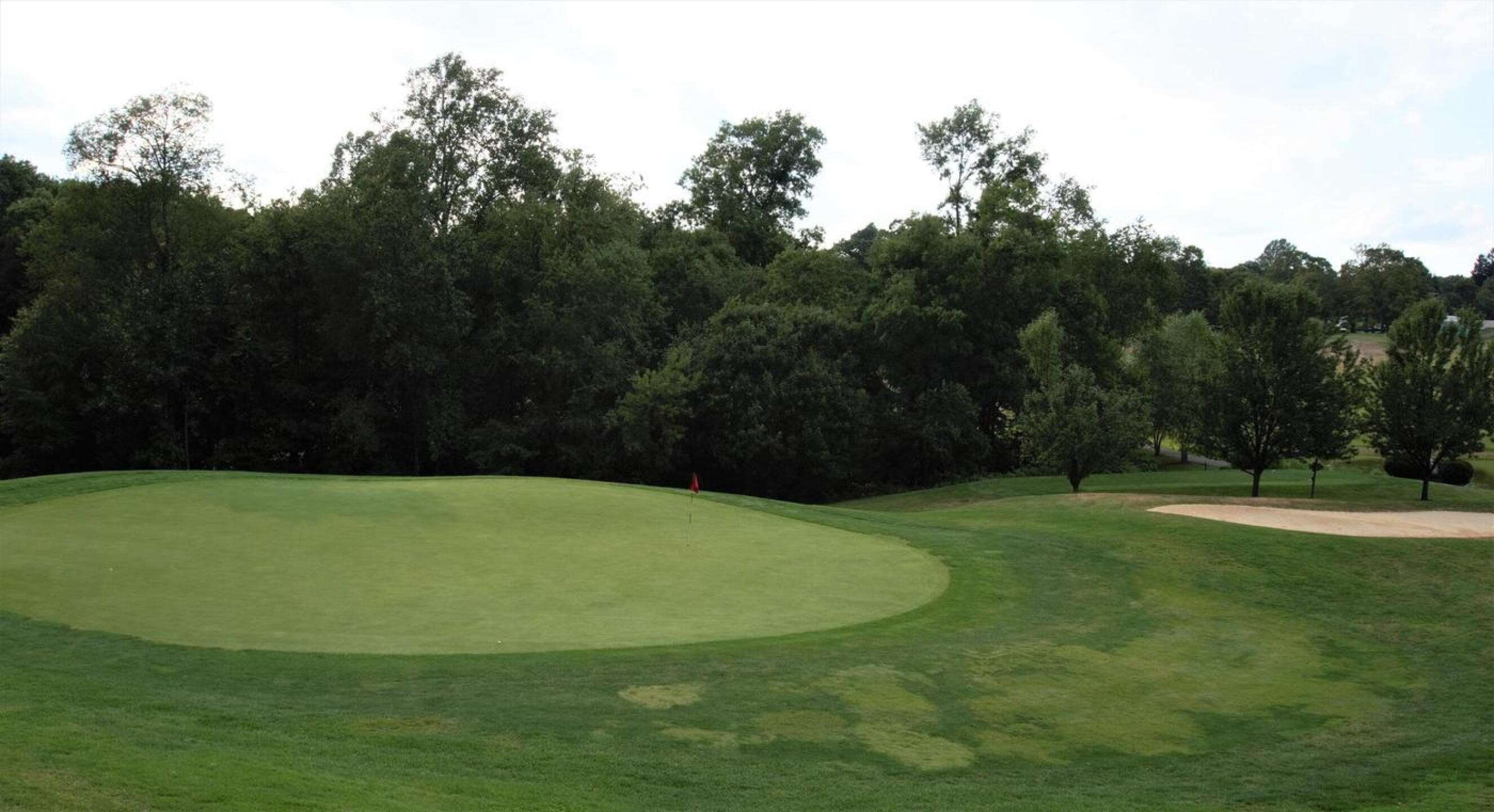 Hole five is one of Connecticut's toughest three-shotters; this is its green. (Photo submitted by AptlyLinked on 09/07/2020)