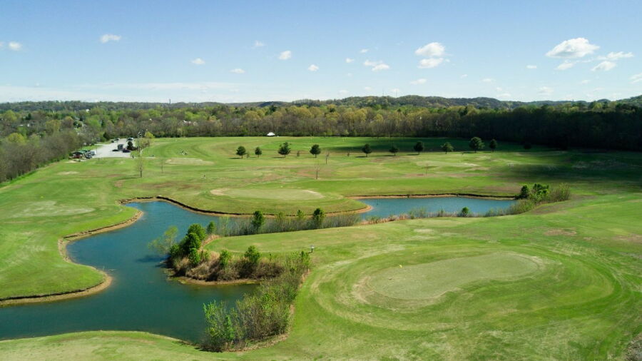 The River Course at Harpeth Valley GC: Aerial