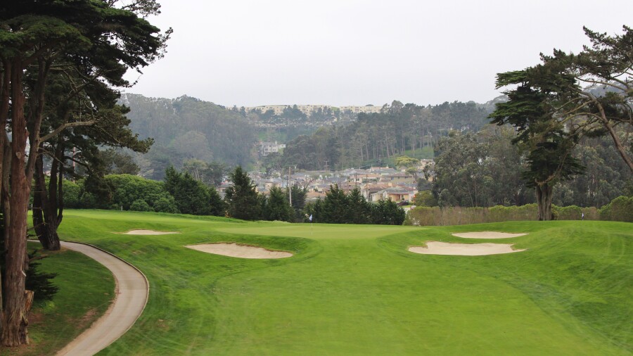 Lake Merced Golf Club - hole 17