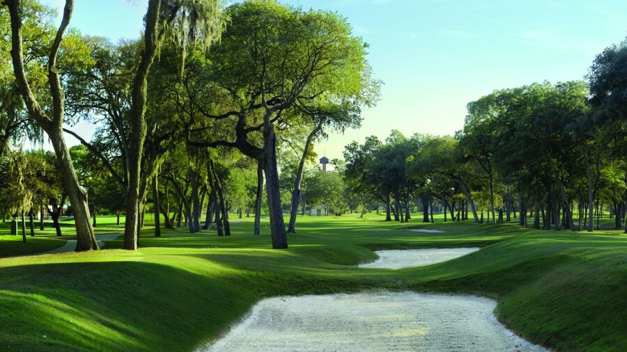 Brackenridge Park GC: Sandtrap