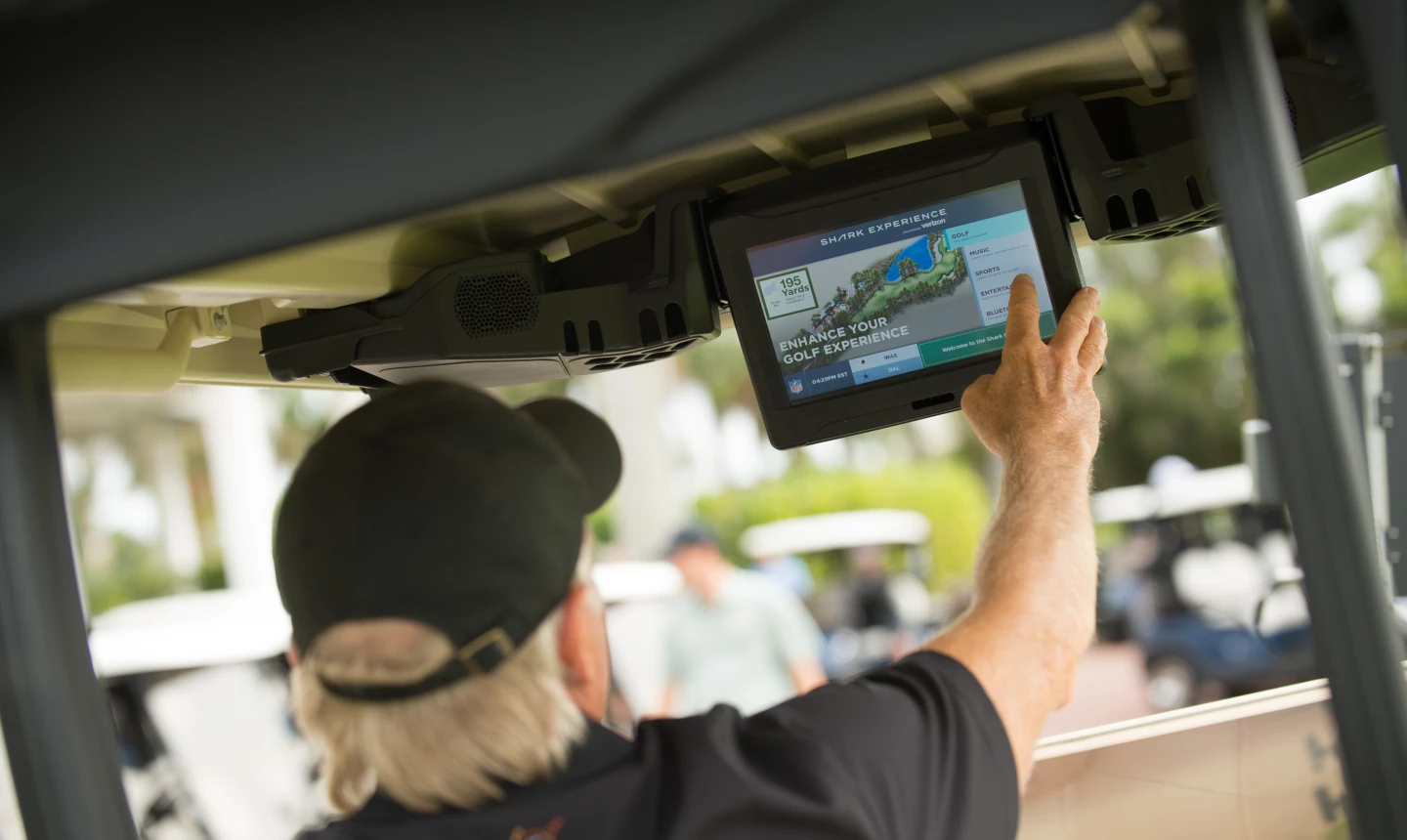 Greg Norman using The Shark Experience 