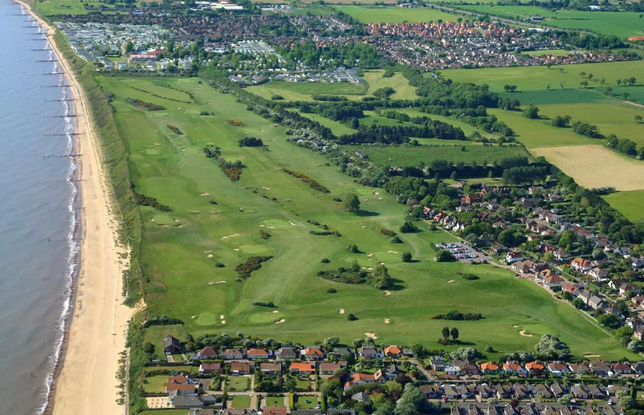 Gorleston GC: Aerial view