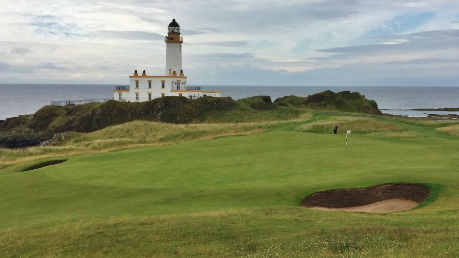 Trump Turnberry Resort - Ailsa golf course - hole 9