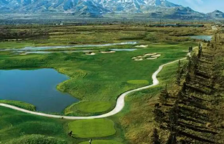 Creekside at Stonebridge GC: Aerial view