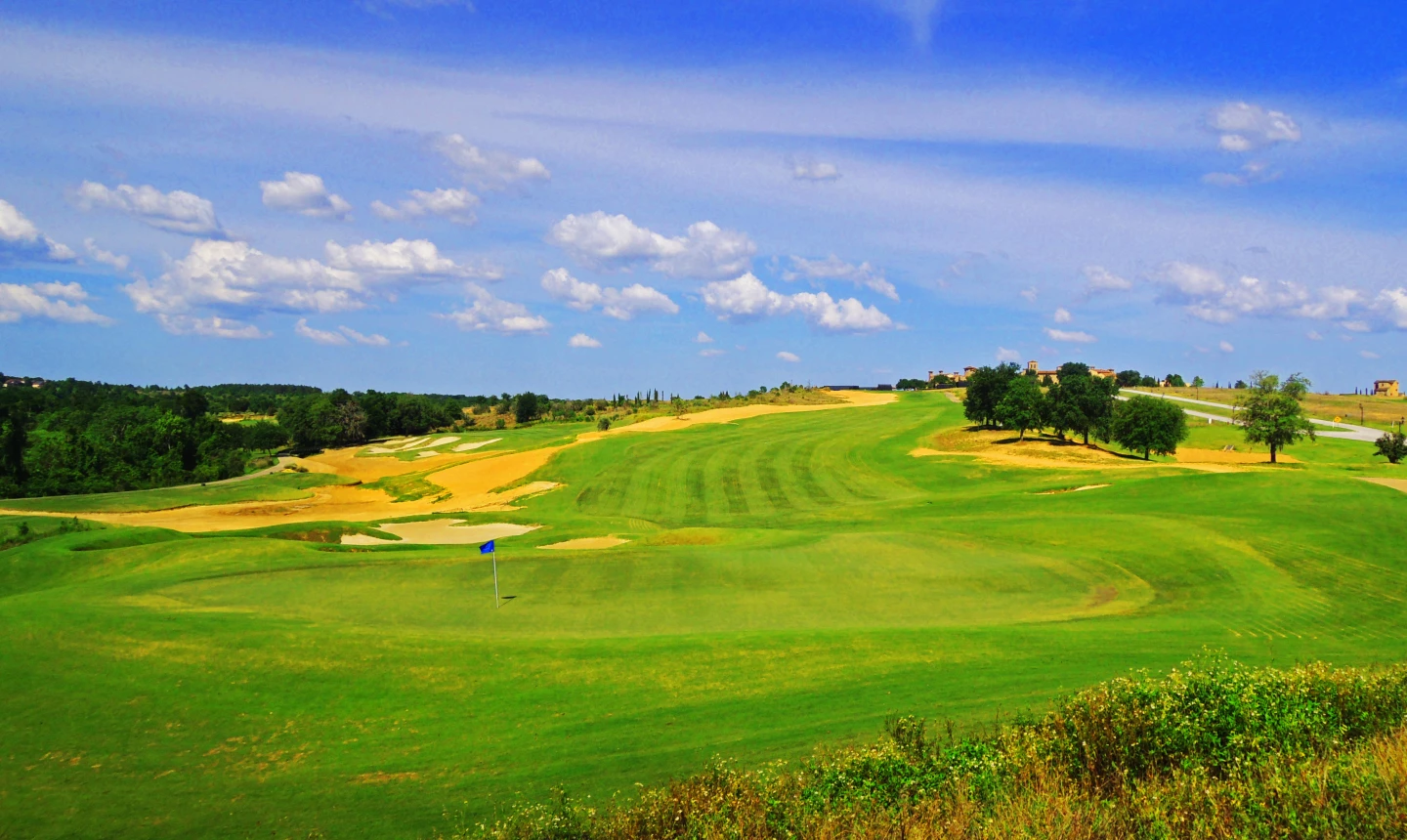 Bella Collina golf course - 1st hole