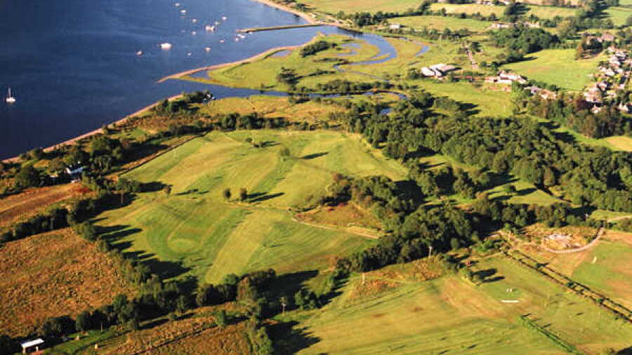 Taynuilt GC: Aerial view