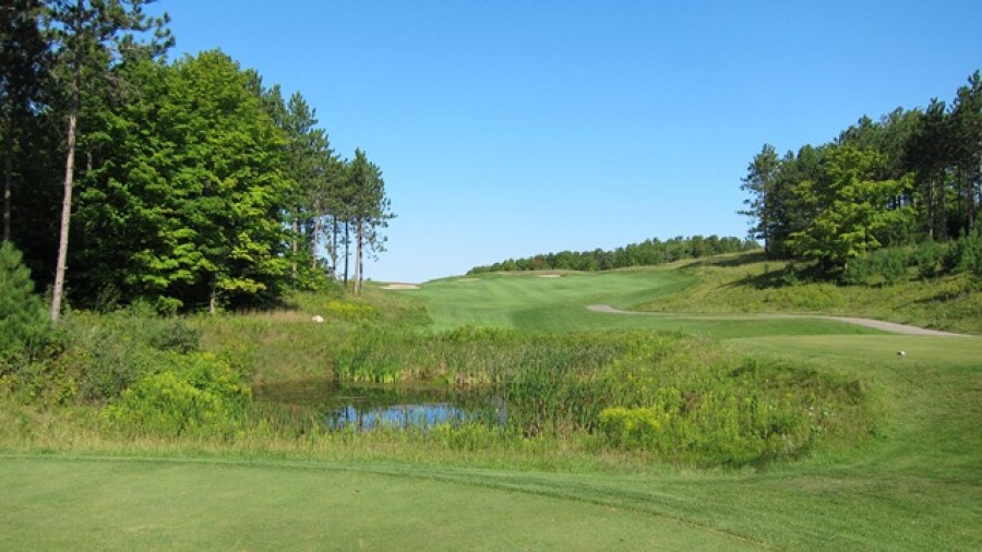 Tribute golf course - Otsego Club - hole 12