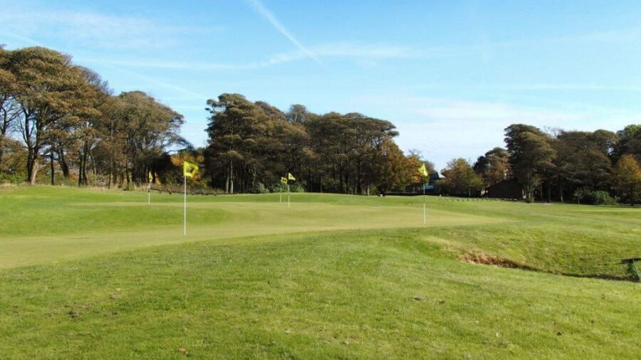 Haigh Hall GC: Putting green