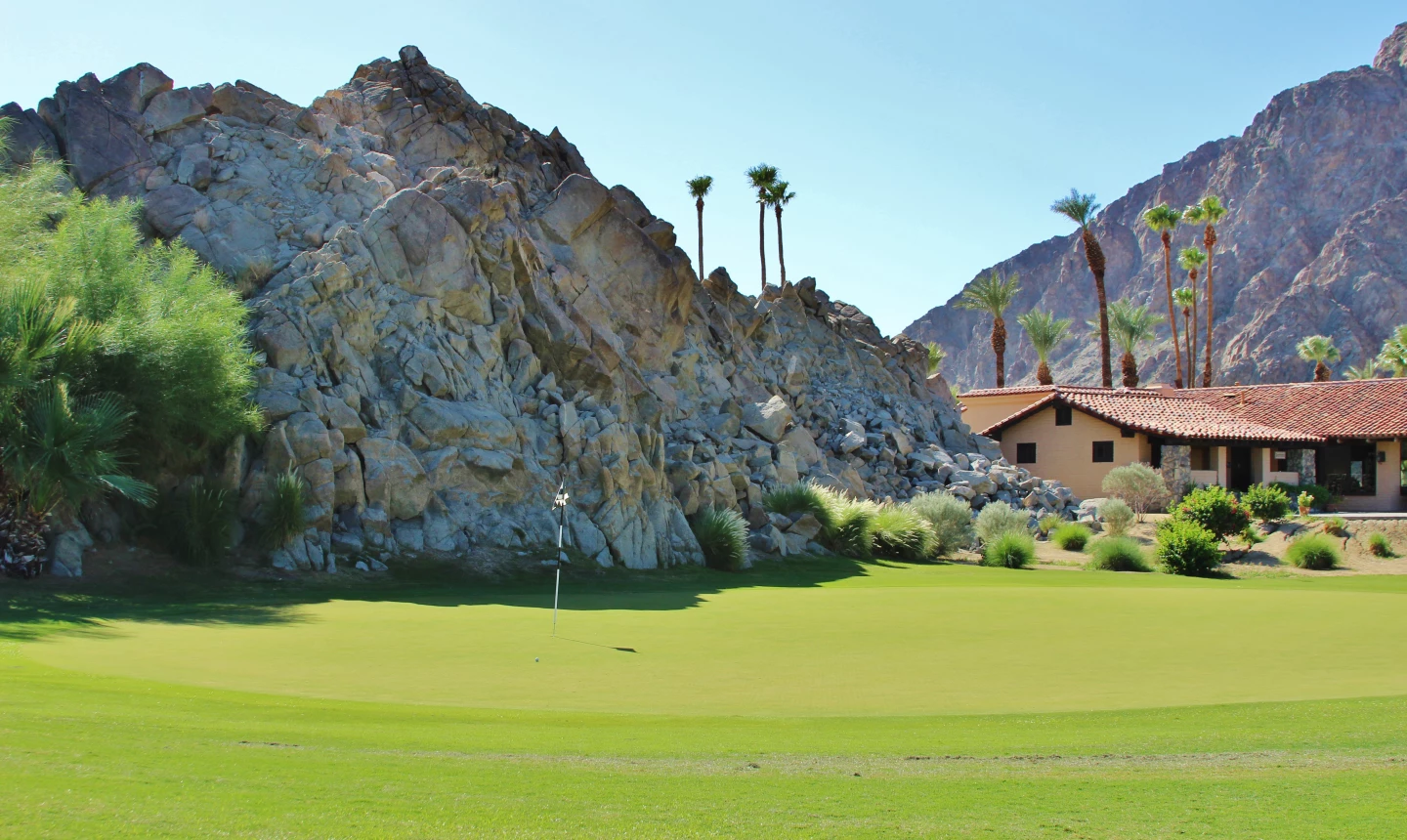 SilverRock Resort golf course - hole 8