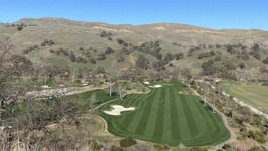 Yocha Dehe - hole 1 views