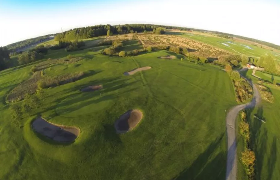 Hiekkaharju Golf - Executive: Aerial view