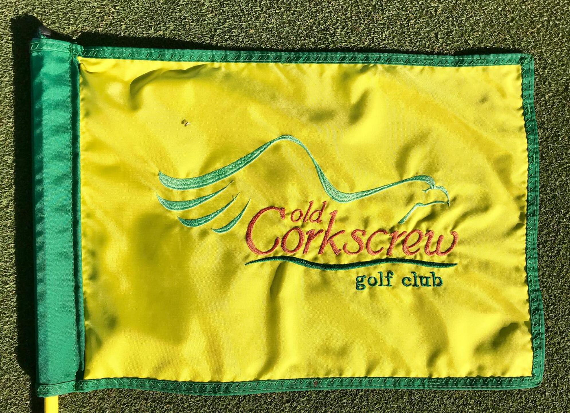 Old Corkscrew's flag (Photo submitted by TimGavrichGP on 02/23/2018)