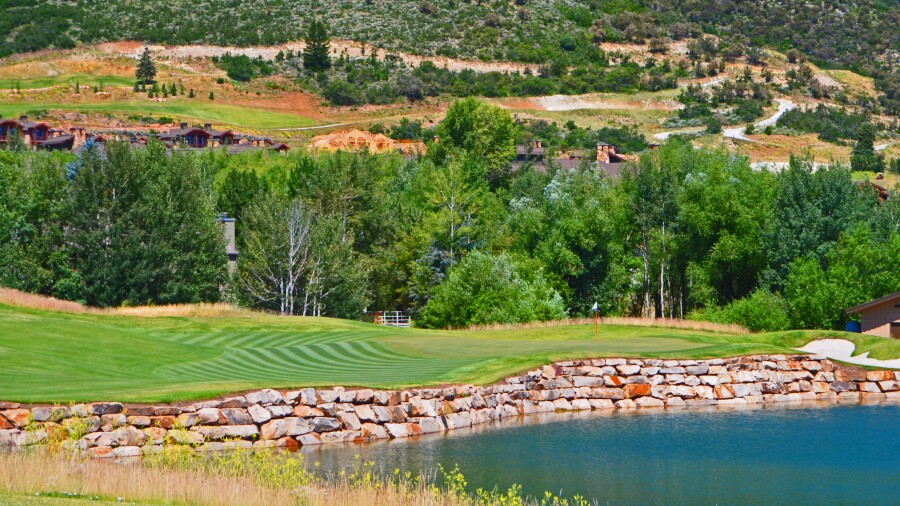 Canyons Golf Course - hole 16