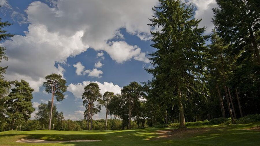 11th hole on the Bernard Hunt 