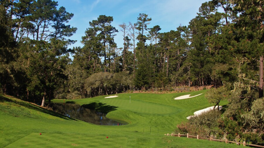 Spyglass Hill Golf Course - hole 12