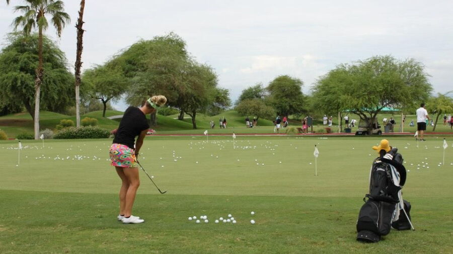 Mission Hills CC: Practice area