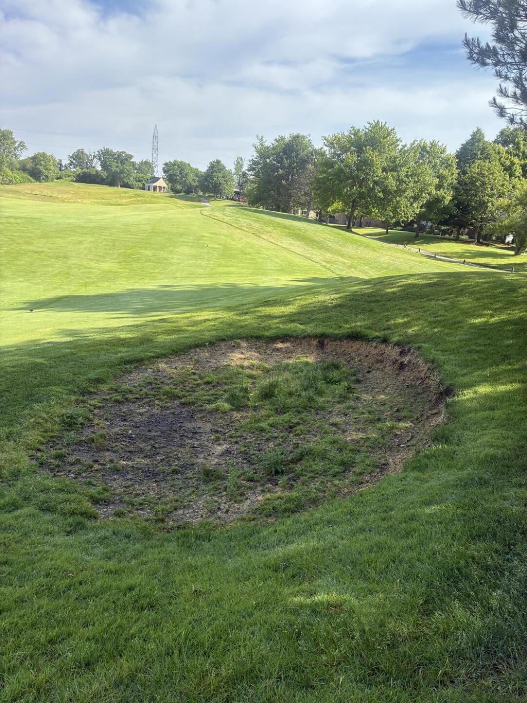 Fairway “bunker” 30 yards from green (Photo submitted by Payton5376752 on 05/30/2026)